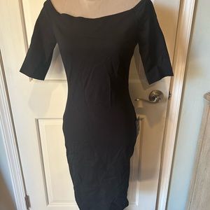 NWT Lulu’s M fitted off the shoulder cocktail dress